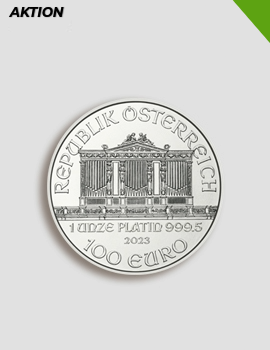 Platin Wiener Philharmoniker 1 Unze
