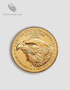 Goldmünze 1 Unze American Eagle NEW