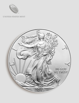 Silber Münze 1 Unze American Eagle diverser Jahrgang