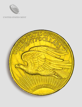 Goldmünze 20 US Dollar