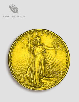 Goldmünze 20 US Dollar